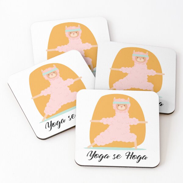 Item preview, Cute Llama Doing Yoga designed and sold by TheImperfecto.