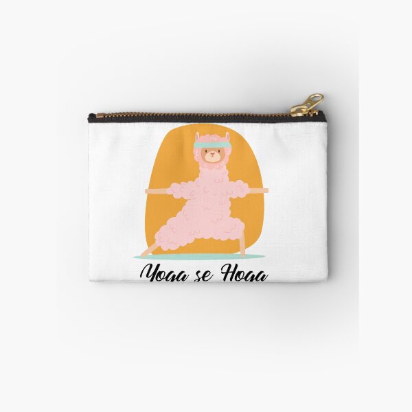 Item preview, Cute Llama Doing Yoga designed and sold by TheImperfecto.