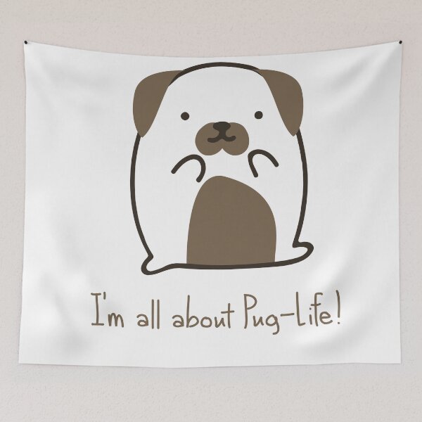 Item preview, Pug-Life :P designed and sold by 2-Of-A-Kind.