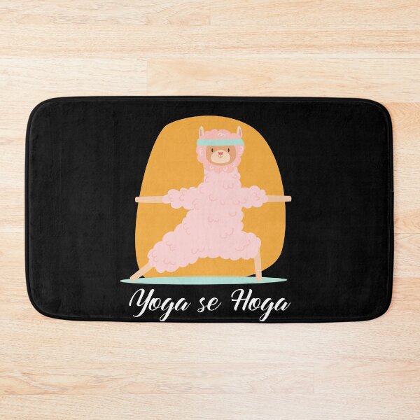 Item preview, Cute Llama Doing Yoga designed and sold by TheImperfecto.