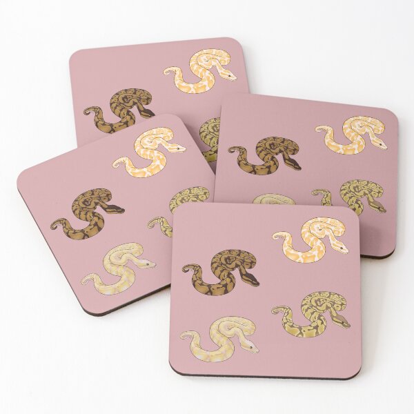 Item preview, Ball Python Pattern II, morphs normal, albino, banana, lesser designed and sold by anacecilia.