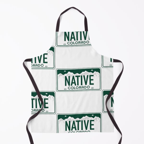 Item preview, Colorado Native Green on White - Colorado License Plate Design designed and sold by ExploreColorado.