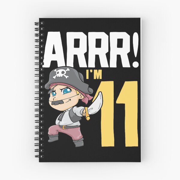 Item preview, 11th Birthday Pirate Eleven Years Old designed and sold by CreativeGiftShp.