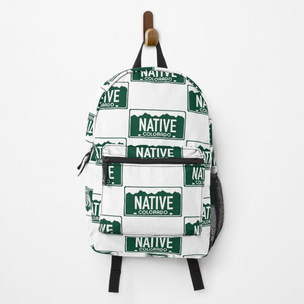 Item preview, Colorado Native White on Green - Colorado License Plate Design designed and sold by ExploreColorado.