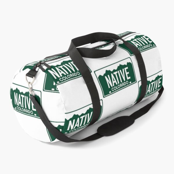 Item preview, Colorado Native White on Green - Colorado License Plate Design designed and sold by ExploreColorado.