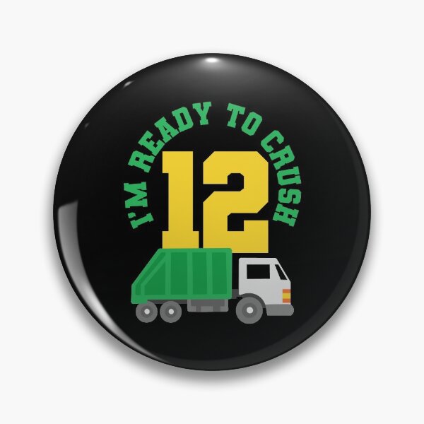 Item preview, 12th Birthday Garbage Truck Twelve Years Old designed and sold by CreativeGiftShp.