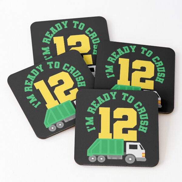 Item preview, 12th Birthday Garbage Truck Twelve Years Old designed and sold by CreativeGiftShp.