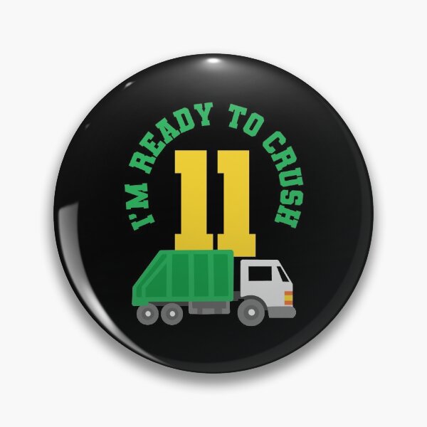 Item preview, 11th Birthday Garbage Truck Eleven Years Old designed and sold by CreativeGiftShp.