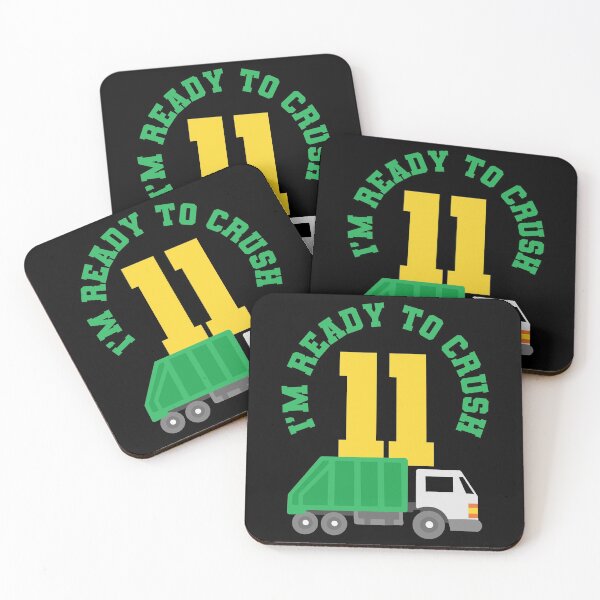 Item preview, 11th Birthday Garbage Truck Eleven Years Old designed and sold by CreativeGiftShp.