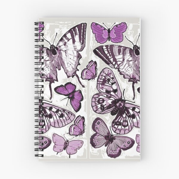 Item preview, Mariposas púrpuras designed and sold by dorcas13.