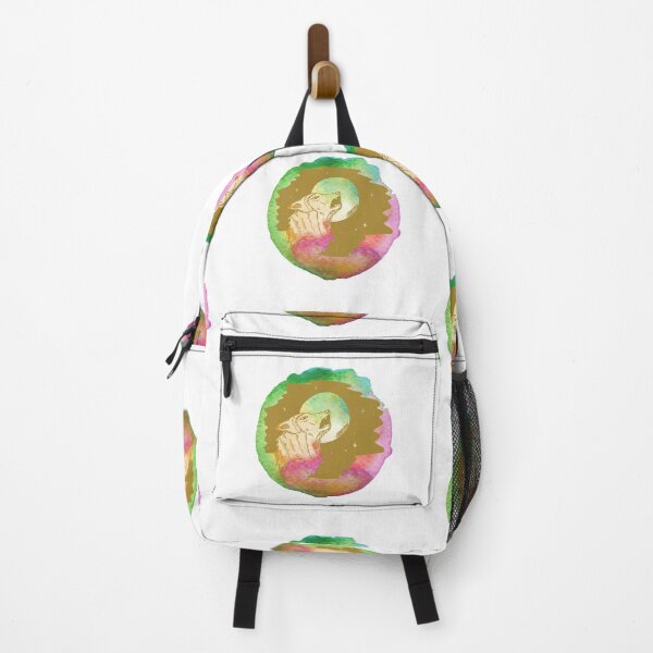 Item preview, Vintage Watercolor of a Wolf Howling Design designed and sold by Red-ElYoubi.