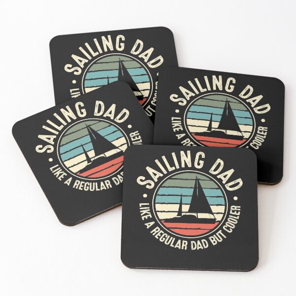 Item preview, Sailing Dad Sailboat Boating Retro designed and sold by CreativeGiftShp.