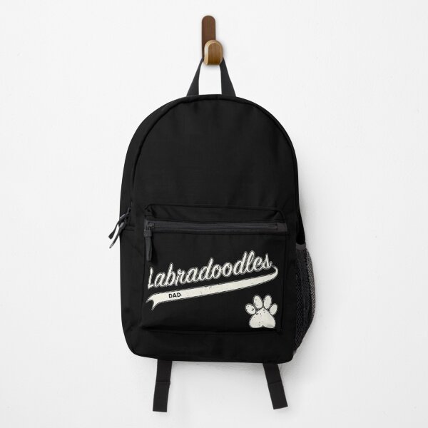 Item preview, Team Labradoodles Dad - Retro Baseball Jersey - Paw accent - Vintage White lettering designed and sold by 8PawsStudio.