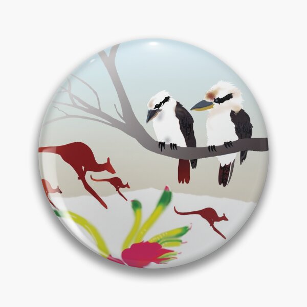 Item preview, Day 143 | 365 Day Creative Project  "Kangaroos & Kookaburras" designed and sold by Robyn Williams.