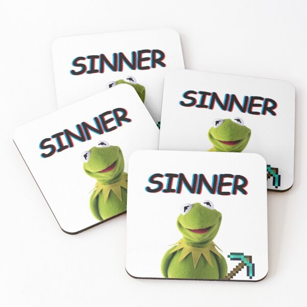Item preview, friendly frog reminding you that jesus knows what you've done designed and sold by RoamingPandas.
