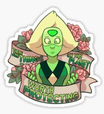 There are things on this planet WORTH PROTECTING Sticker