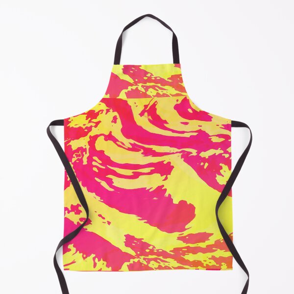 Item preview, Abstract Liquid pink orange pouring art designed and sold by Ameliatra Design.