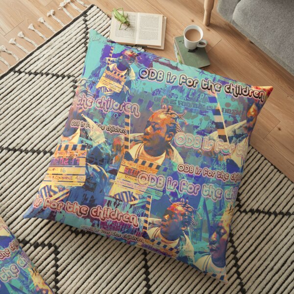Ol Dirty Bastard, ODB is for the children Floor Pillow