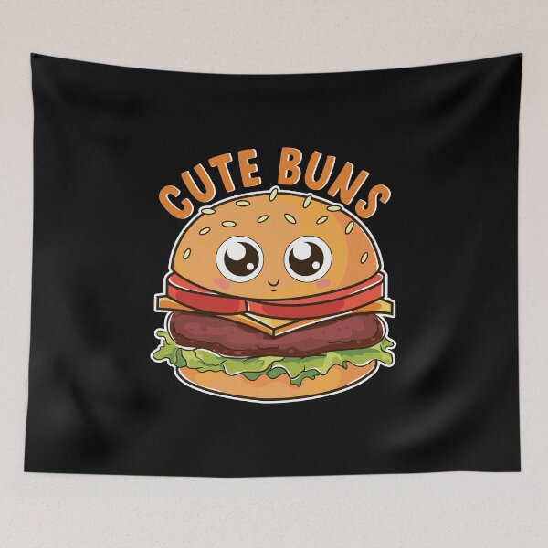 Item preview, Cute Buns Kawaii Cheeseburger designed and sold by wrestletoys.