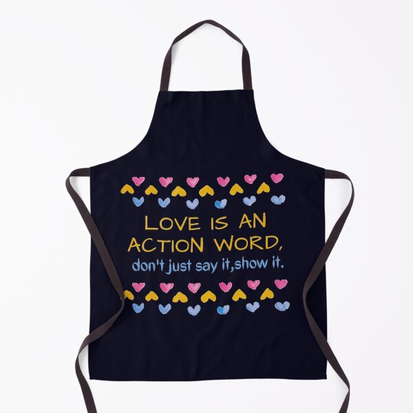Item preview, Love is an action word ,work hard for it designed and sold by Mammanation.