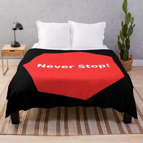 Item preview, Never stop! designed and sold by warjun11.