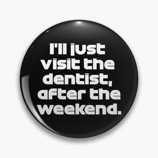 Item preview, I'll Just Visit The Dentist, After The Weekend - VER. Funny Radio Portugal 2021 (White) designed and sold by FilipeFerreira.