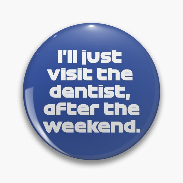 Item preview, I'll Just Visit The Dentist, After The Weekend - VER. Funny Radio Portugal 2021 (Dark Blue BG) designed and sold by FilipeFerreira.