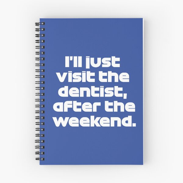 Item preview, I'll Just Visit The Dentist, After The Weekend - VER. Funny Radio Portugal 2021 (Dark Blue BG) designed and sold by FilipeFerreira.