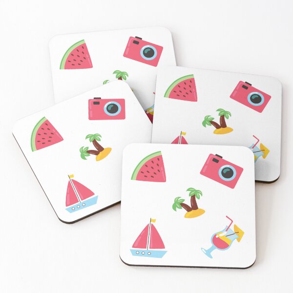 Item preview, Summer Vacation sticker pack designed and sold by TheImperfecto.