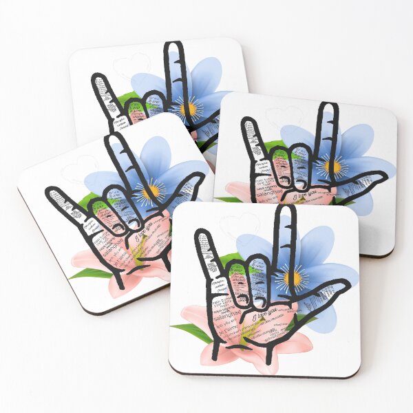 Item preview, ASL Sign I Love You In 40 Different Languages designed and sold by Independence arrival.