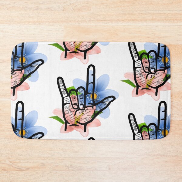 Item preview, ASL Sign I Love You In 40 Different Languages designed and sold by Independence arrival.