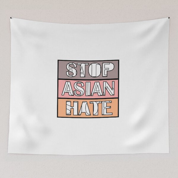 Item preview, stop hating asian. designed and sold by J0TEE.