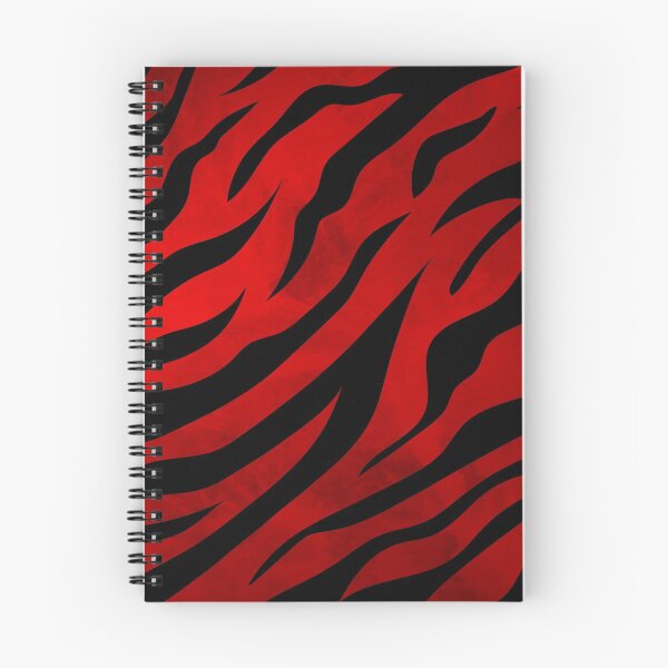 Aperçu de l'œuvre Motif léopard dégradé rouge créée et vendue par ObiFlower.
