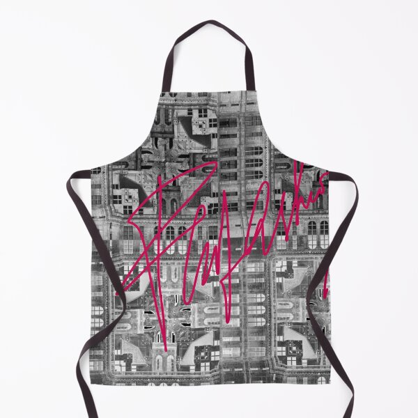 Item preview, City cities town buildings vintage old with fashionable text art décor geometric shape wall art expressionalism minimalist minimalism art designed and sold by SILVERAPPLE.