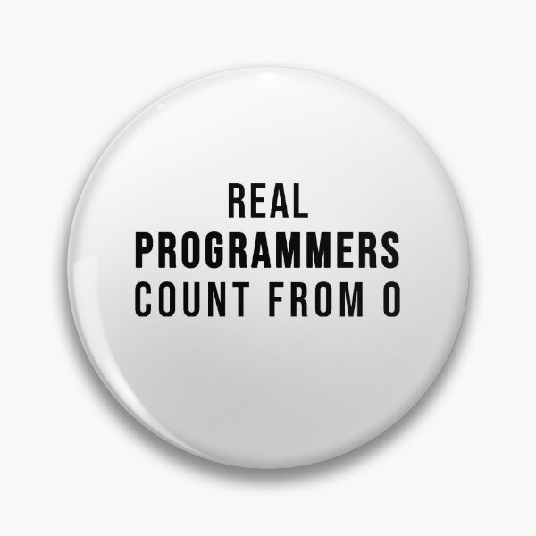 Artikelvorschau, Real programmers count from 0 zero entworfen und verkauft von TopsellerShirts.