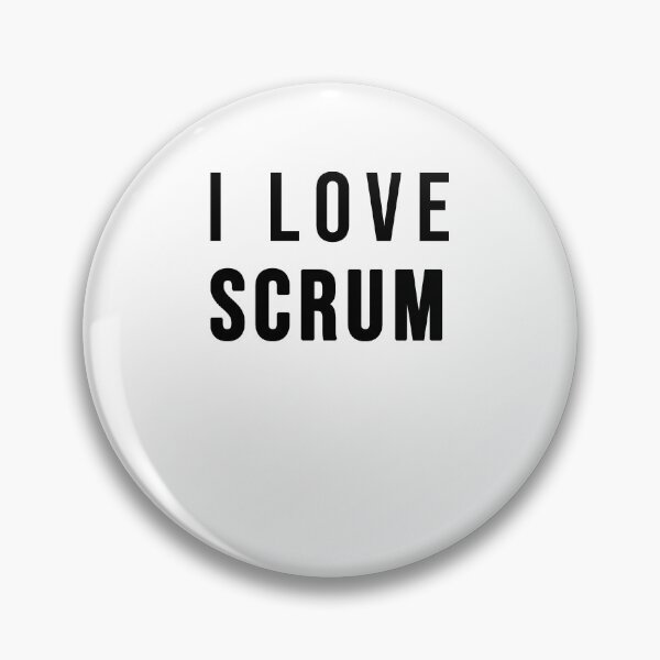 Artikelvorschau, I love Scrum entworfen und verkauft von TopsellerShirts.