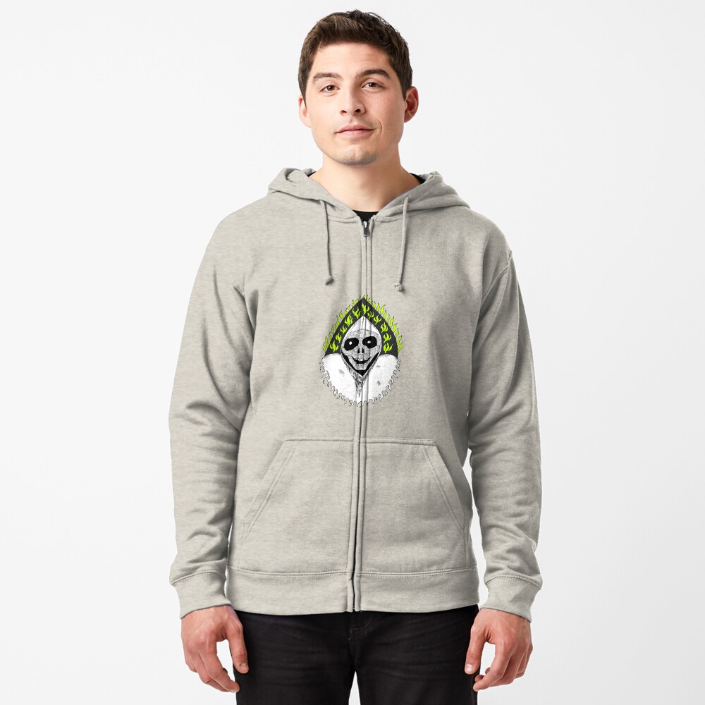 Aperçu de l'œuvre Veste zippée à capuche créée et vendue par NubesDesignCH.