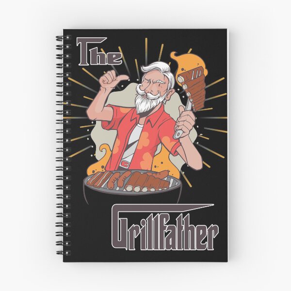 Item preview, The Grillfather - Funny BBQ Chef designed and sold by Tannumoni.