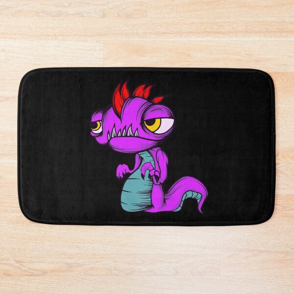 Item preview, Lazy Lizzy Critter Purple designed and sold by Trinket-Trickster.