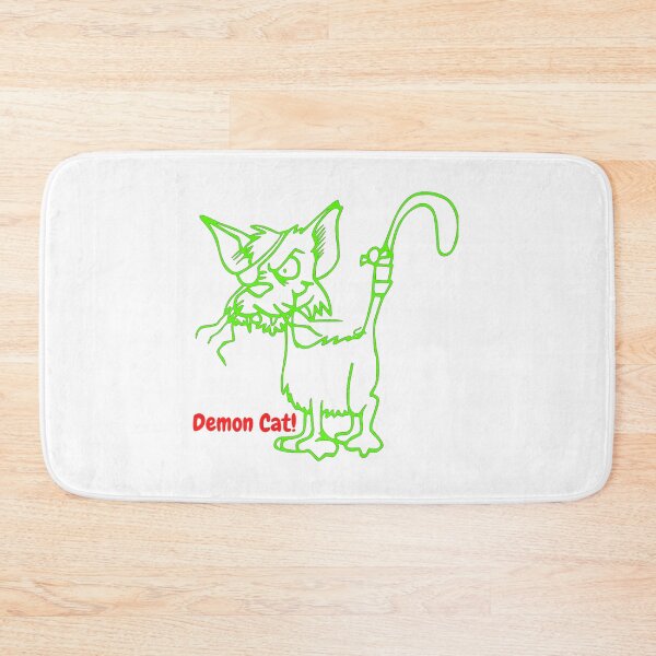 Item preview, The Demon Power Cat! designed and sold by Krispsm.