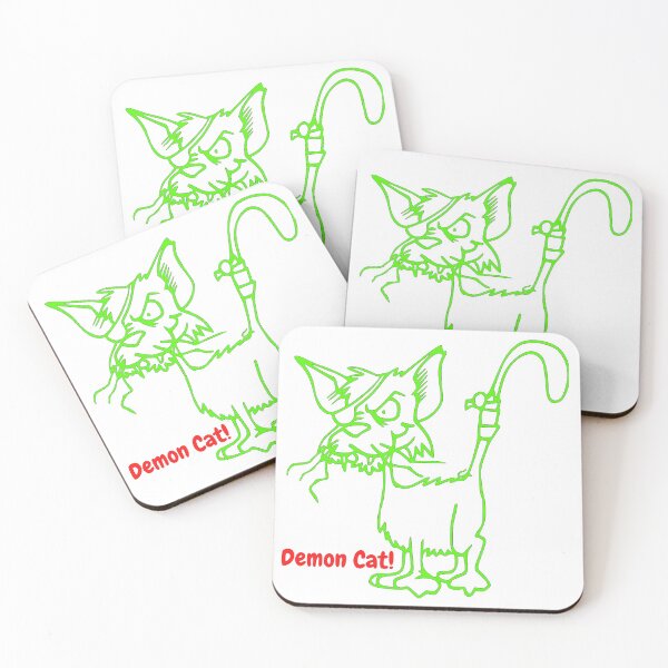 Item preview, The Demon Power Cat! designed and sold by Krispsm.