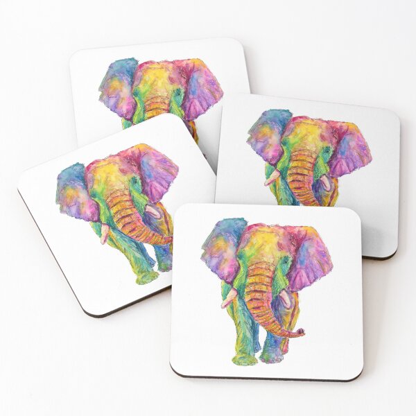 Item preview, Festival of Colour Holi Never Forget Elephant designed and sold by kateshephard.