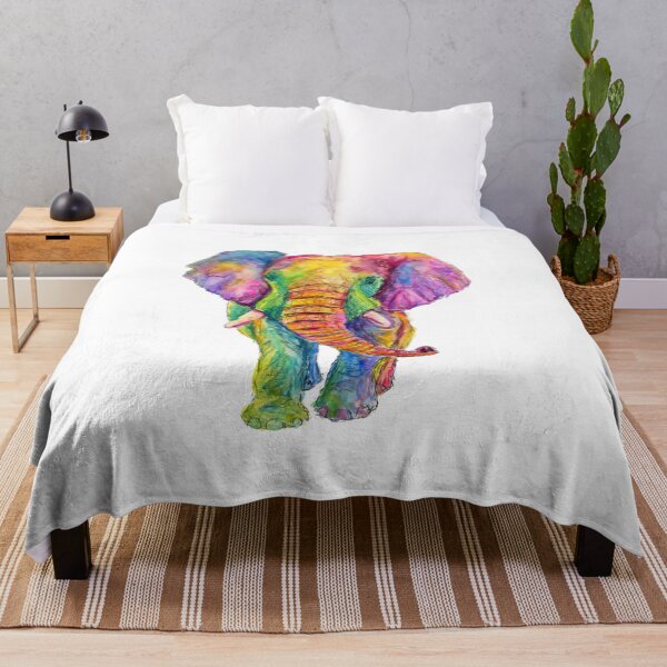 Item preview, Festival of Colour Holi Never Forget Elephant designed and sold by kateshephard.