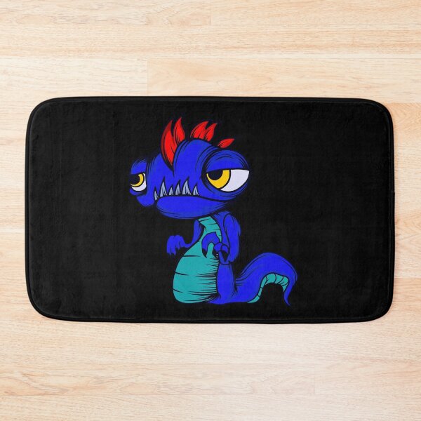 Item preview, Lazy Lizzy Critter Blue designed and sold by Trinket-Trickster.
