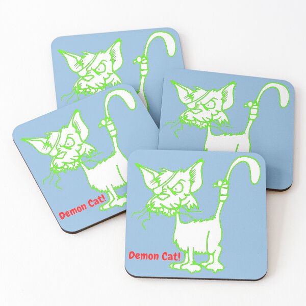 Item preview, The Demon Power Cat! designed and sold by Krispsm.