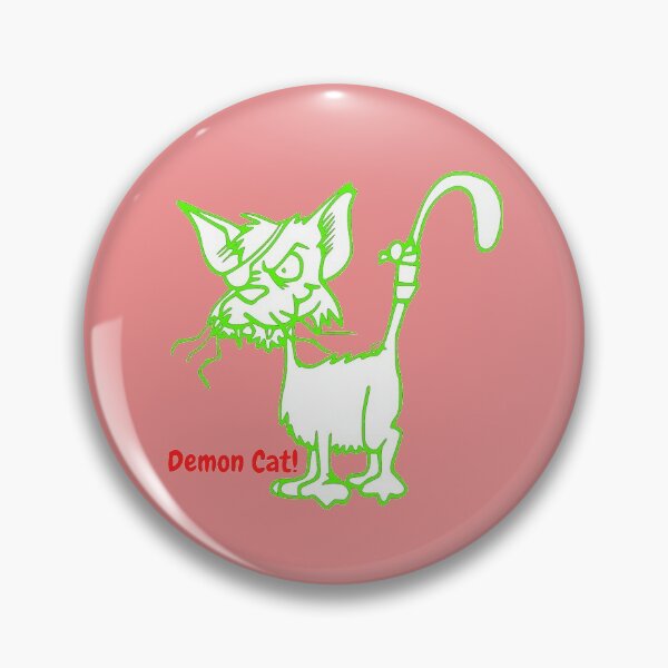 Item preview, The Demon Power Cat! designed and sold by Krispsm.