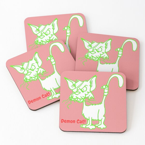 Item preview, The Demon Power Cat! designed and sold by Krispsm.