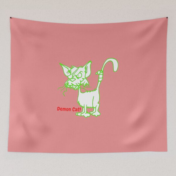 Item preview, The Demon Power Cat! designed and sold by Krispsm.