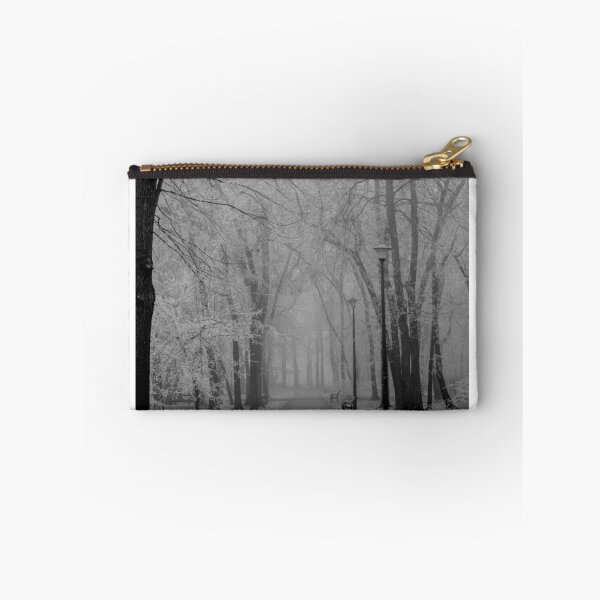 Item preview, Black and white forrest park in Subotica, Serbia designed and sold by nikola993.