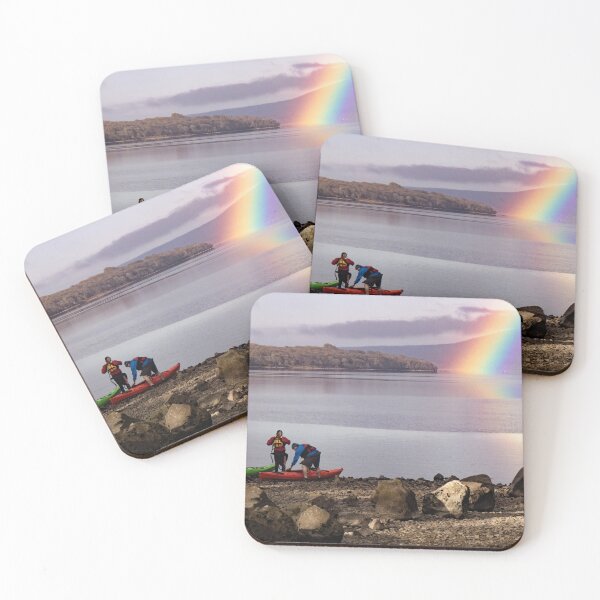 Item preview, Kayaker and Rainbow designed and sold by Thistle Images.